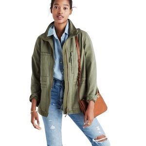 Madewell Olive Utility Jacket